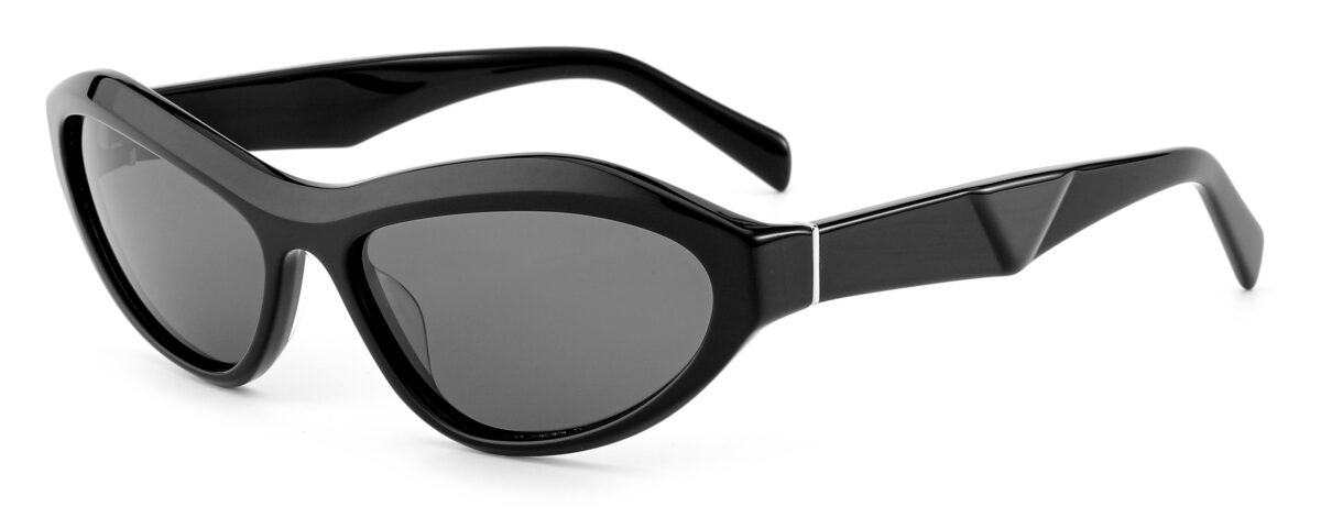 Tortoise Cat Eye Sunglasses (JA1540MB) - Image 3