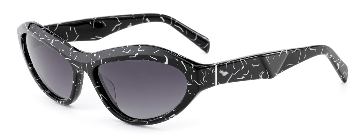 Tortoise Cat Eye Sunglasses (JA1540MB) - Image 6