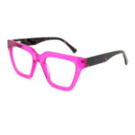 Fashion-Forward Blue or Purple Frame Presbyopic Spectacles with Tortoise Accents - Image 2