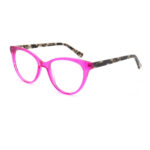 Trendy White Cat-Eye Acetate Reading Eyeglasses with Purple-Tortoiseshell Option for Presbyopia - Image 6