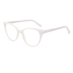 Trendy White Cat-Eye Acetate Reading Eyeglasses with Purple-Tortoiseshell Option for Presbyopia - Image 2