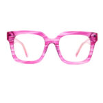 Glam Textured Acetate Square Presbyopic Eyewear Diverse Patterns & Colors