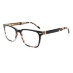 Acetate Square Optical Frame with Tortoise Gradient & Metal Accents - Image 6