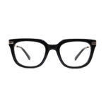 Clear Fusion Acetate Optical Frame With Slender Metal Temple - Image 4