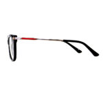 Clear Fusion Acetate Optical Frame With Slender Metal Temple - Image 5