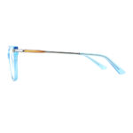 Clear Fusion Acetate Optical Frame With Slender Metal Temple - Image 8