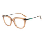 Clear Fusion Acetate Optical Frame With Slender Metal Temple - Image 2