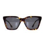 Acetate Large Square Lens Sunglasses - Image 4