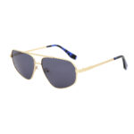New Metal Aviator Sunglasses with Sharp Lower Edge Angles - Image 2