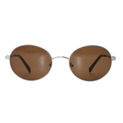 Chic Oval Metal Sunglasses