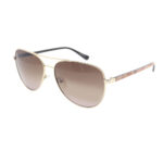 Floral Pilot Metal Sunglasses - Image 6