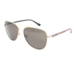 Floral Pilot Metal Sunglasses - Image 9