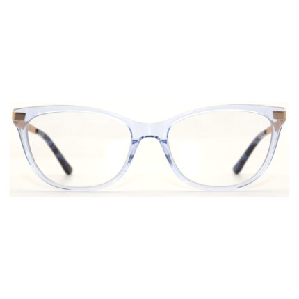 Crystal Blue/Pink/Black Acetate - Metal Embellished Optical Glasses