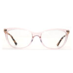 Crystal Blue/Pink/Black Acetate - Metal Embellished Optical Glasses - Image 6