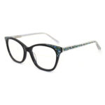 Floral Printed Acetate Cat - Eye Optical Frames - Image 7