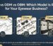 OEM ODM OBM eyewear brand production model comparison
