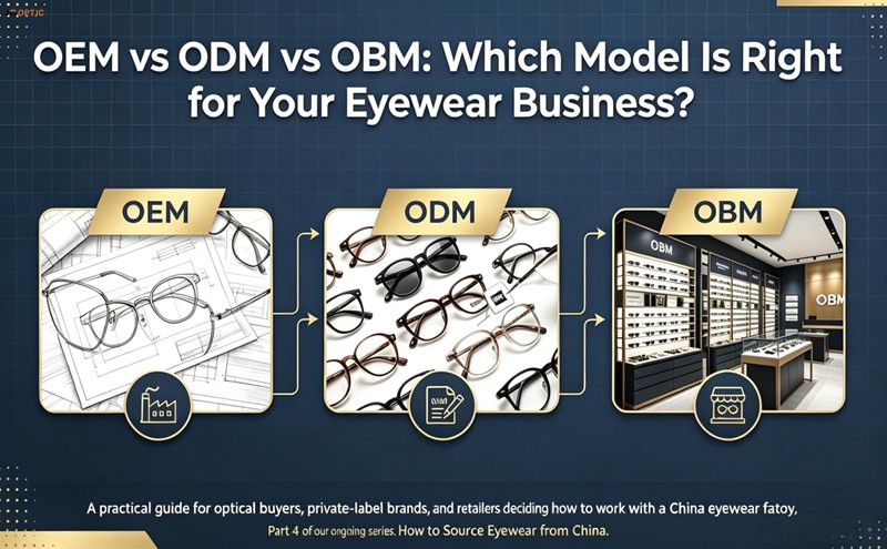 OEM ODM OBM eyewear brand production model comparison