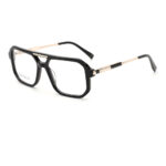 premium aviator acetate metal optical frame for men