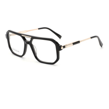 premium aviator acetate metal optical frame for men