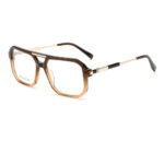 premium aviator acetate metal optical frame for men