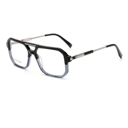 premium aviator acetate metal optical frame for men