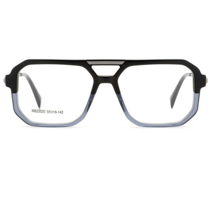 premium aviator acetate metal optical frame for men