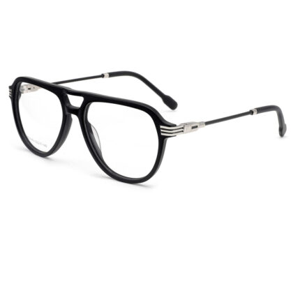 premium aviator acetate metal optical frame for men