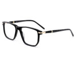 premium rectangular acetate metal optical frame for men