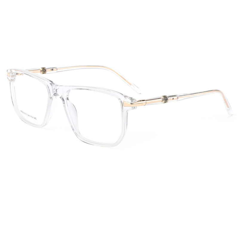 premium rectangular acetate metal optical frame for men