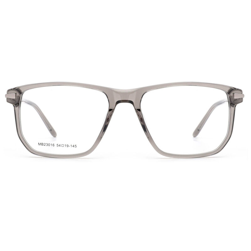 premium rectangular acetate metal optical frame for men
