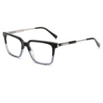 premium rectangular acetate metal optical frame for men
