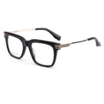 premium rectangular acetate metal optical frame for men