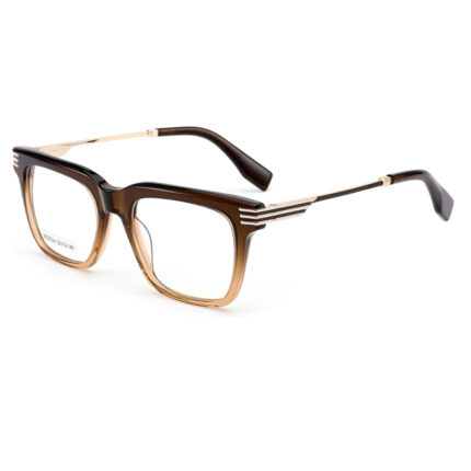premium rectangular acetate metal optical frame for men