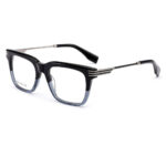 premium rectangular acetate metal optical frame for men