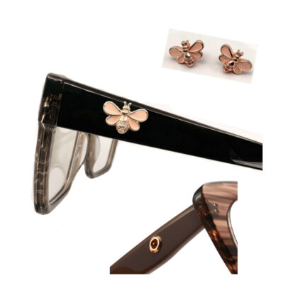 premium interchangeable decor acetate optical frame for women