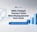 Eyewear MOQ pricing payment terms guide JM Optical