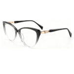 premium luxury cat eye acetate optical frame for women