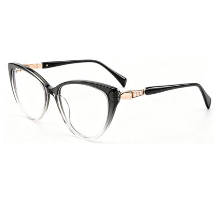 premium luxury cat eye acetate optical frame for women