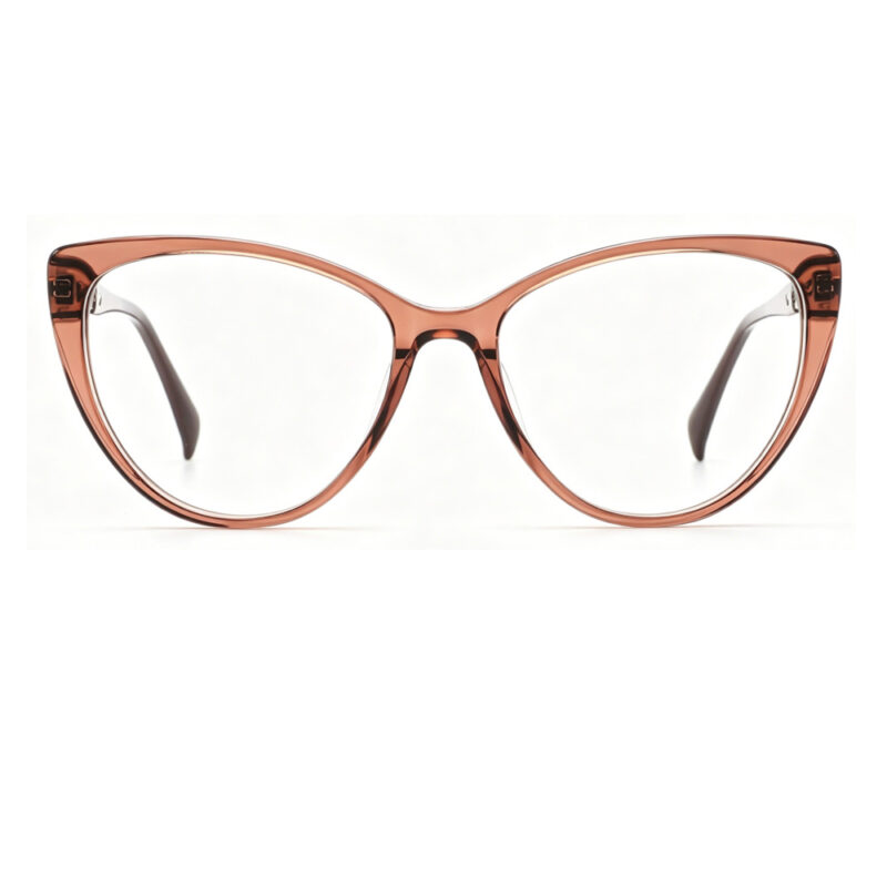 premium luxury cat eye acetate optical frame for women