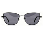 premium lightweight metal square polarized sunglasses for men