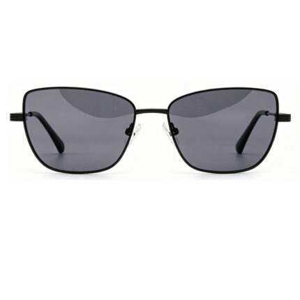 premium lightweight metal square polarized sunglasses for men