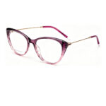 elegant gradient acetate cat eye optical glasses for women prescription eyewear