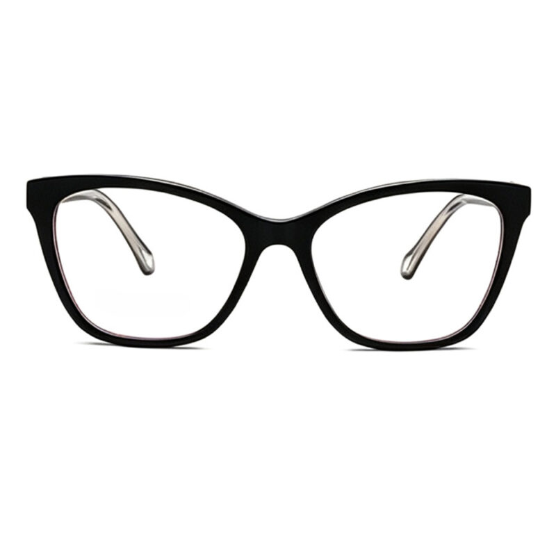 elegant cat eye acetate optical glasses for women fashionable prescription eyewear