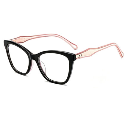 elegant cat eye acetate optical glasses for women fashionable prescription eyewear
