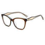elegant cat eye acetate optical glasses for women fashionable prescription eyewear