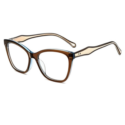 elegant cat eye acetate optical glasses for women fashionable prescription eyewear