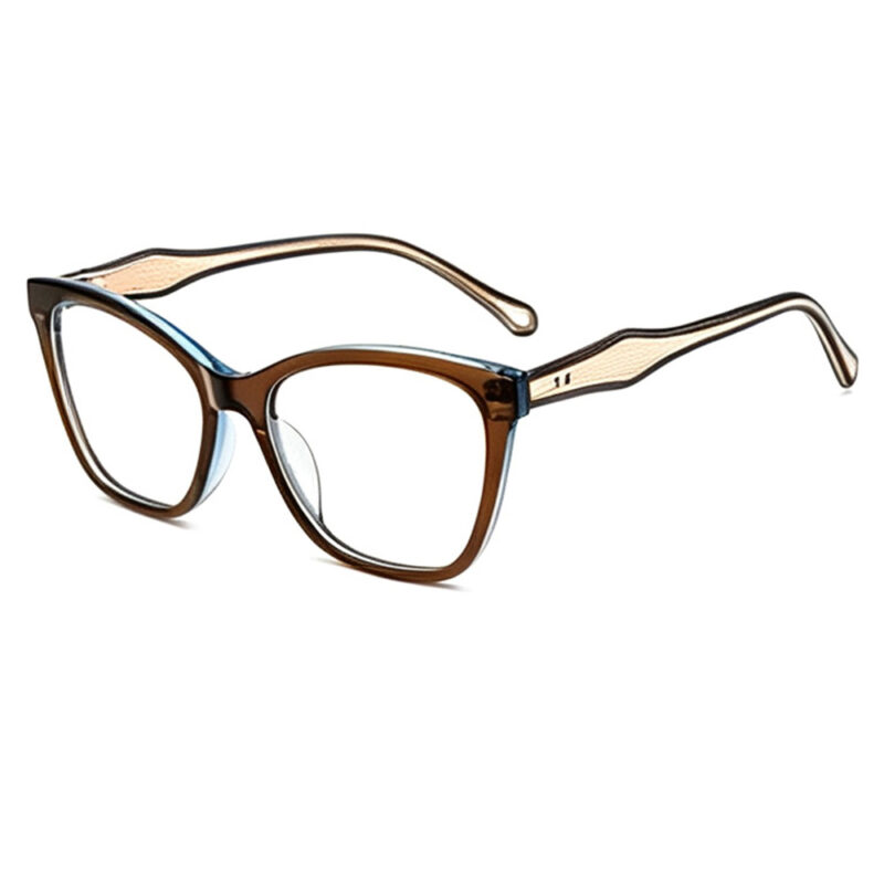 elegant cat eye acetate optical glasses for women fashionable prescription eyewear