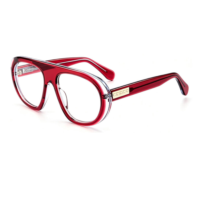 retro oversized pilot acetate optical glasses for women vintage full rim prescription eyewear