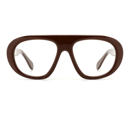 retro oversized pilot acetate optical glasses for women vintage full rim prescription eyewear